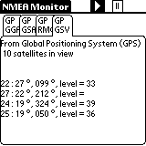 NMEA-Monitor: 