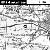 Practical aspects of connection and use of domestic GPS-navigators in conjunction with Palm computers