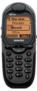 Os novos telefones da Siemens