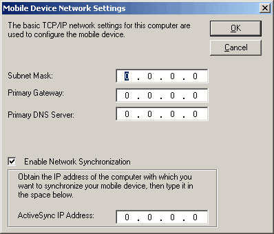 Mobile Device Network Settings
