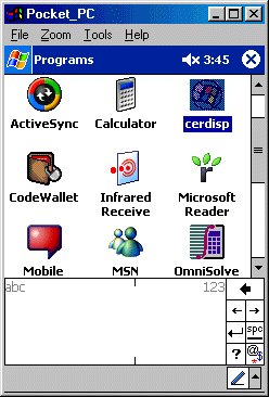 The new Jornada 565 on Pocket PC 2002