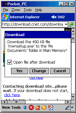 The new Jornada 565 on Pocket PC 2002