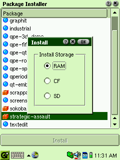 Add/Remove software 