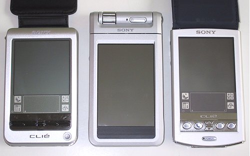 Sonya - a gold pen, or a new Pocket PCs Sony CLIE PEG-NR70 and NR70V