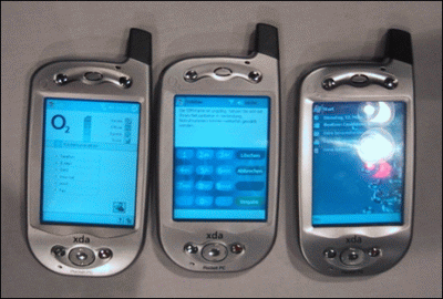 モバイルオフィス：携帯電話とPDAの対のPocket PC 