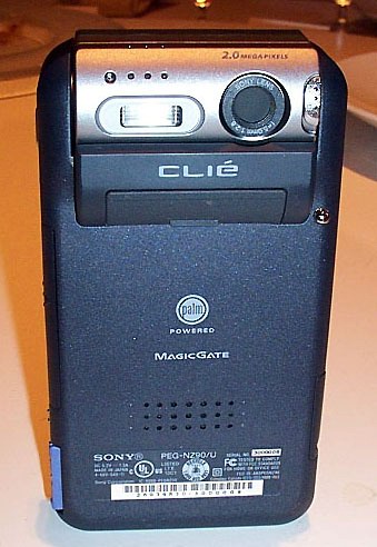 Sony Clie PEG-NZ90: stylish, thicker, heavier