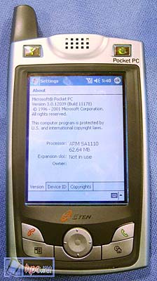 Pasi&#243;n por la CeBIT 2003: Todas las exposiciones PDA. Parte 2. Tel&#233;fonos inteligentes y comunicadores