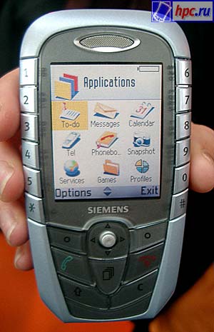 Paix&#227;o por CeBIT 2003: Todos Exposi&#231;&#245;es PDA. Parte 2. Smartphones e comunicadores