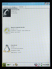 PDA Sharp Zaurus SL-C700: Linux hits the pocket