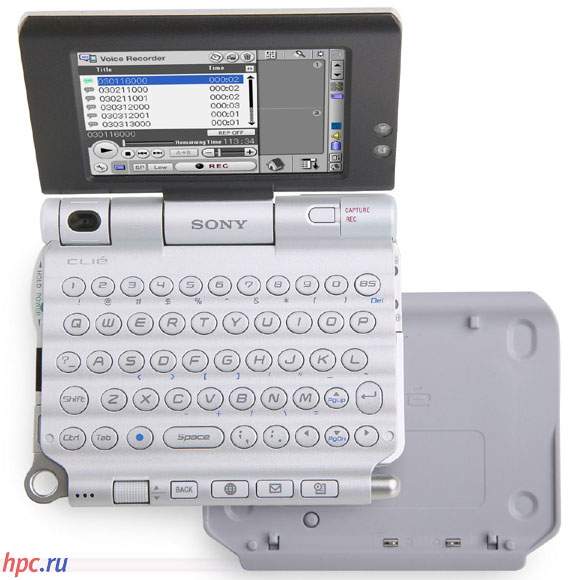 Sony Clie UX40/UX50: Tecnologia Concentrado