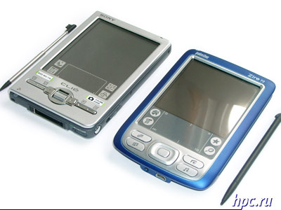 Palm Zire 72 and Sony Clie TJ37: duel, only to a duel!
