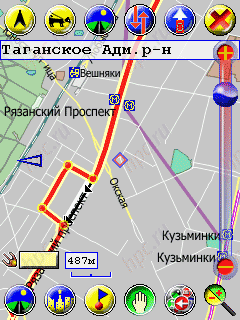 Pocket GPS Pro Moscow:   