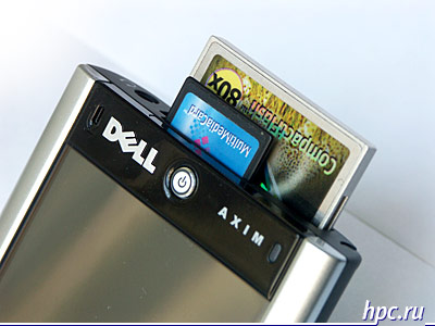 Dell Axim X50v:  