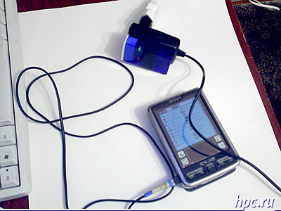 Diy: collect the charger to recharge NiMH batteries directly into the PDA