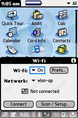 Palm T|X:  Wi-Fi
