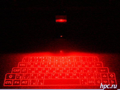 I-tech Bluetooth Virtual Keyboard: Science Fiction at your desk