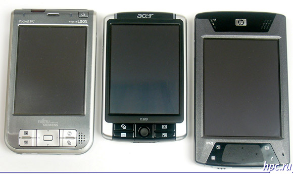 FS Pocket LOOX 720, Acer n311  HP iPAQ hx4700