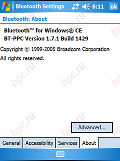 Acer n311: Bluetooth-