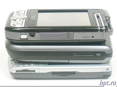 Mio A700, E-Ten G500  HP iPAQ hw6515:  