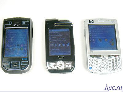 E-Ten G500, Mio A700  HP iPAQ hw6515