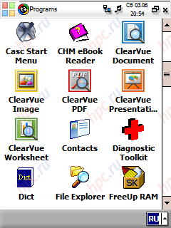 Workshop: Reading and viewing files on PDAs and communicators Windows Mobile, Part Two
