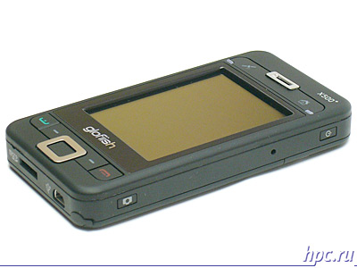 Glofiish X500 +: GPS-comunicador con pantalla VGA y Windows Mobile 6