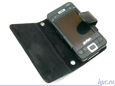 Glofiish X500 +: GPS-communicator with VGA screen and Windows Mobile 6