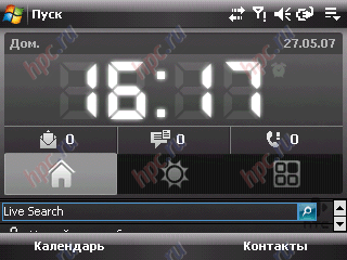 HTC Touch:  Today