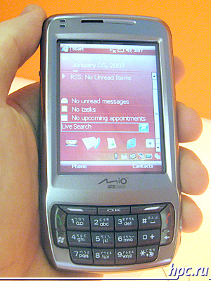 Computex 2007: Linux-smartphone from FIC, news Mio and other cool gadgets