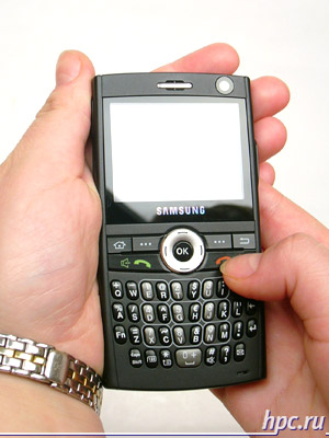 Samsung SGH-i600 Ultra Messaging: un ajuste correcto para el WM-smartphone