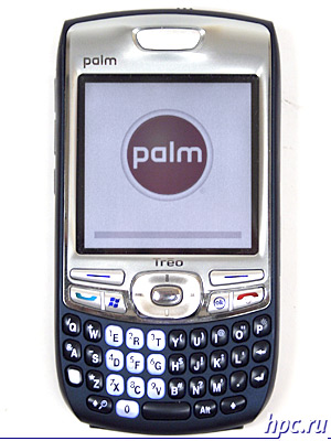 Palm Treoの750v：PalmはWindows Mobileを実行している