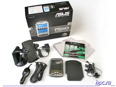 ASUS P550: comunicador con 3,5 pulgadas de pantalla
