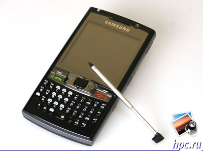 Samsung SGH-i780: QWERTY pieza con un GPS de navegaci&#243;n