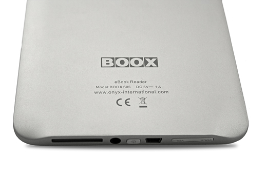 Электронная книга Onyx Boox 60s, слоты и разъемы Электронная книга Onyx Boox 60s, слоты и разъемы