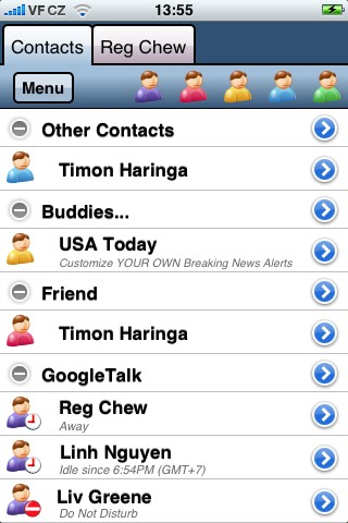 Agile Messenger  iPhone