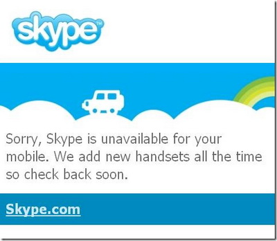 Skype  Windows Mobile   