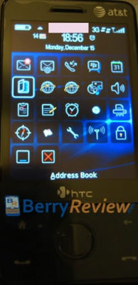 BlackBerry  HTC Touch Pro
