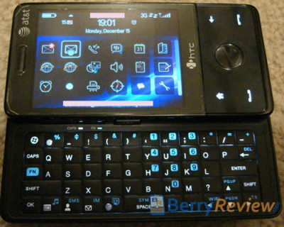 BlackBerry  HTC Touch Pro