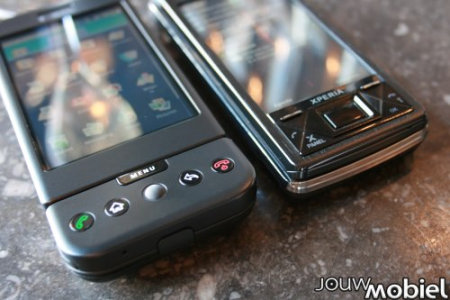 T-Mobile G1  Sony Ericsson Xperia X1