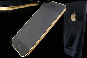 iPhone Gold Black Night Edition