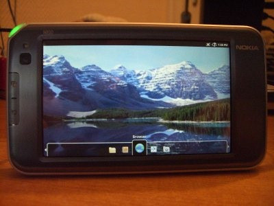 Nokia N810 on Android      Nokia N810