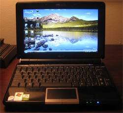 Windows 7 �� ASUS Eee PC 1000H