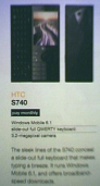 HTC S740 � Orange