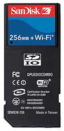SanDisk      256  Wi-Fi SD 
