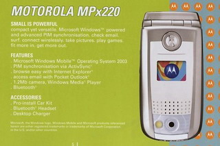 Motorola MPx220 