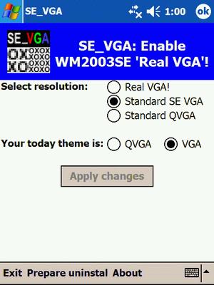SE_VGA:  VGA     Windows Mobile 2003 SE