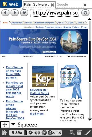 PalmSource     PalmOS Cobalt