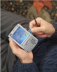 C      HP iPAQ hw6500 Mobile Messenger   GPS