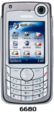    3G  Nokia 6680