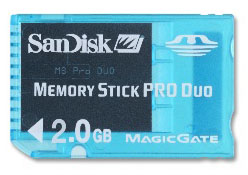 SanDisk  2  Memory Stick PRO Duo     PSP